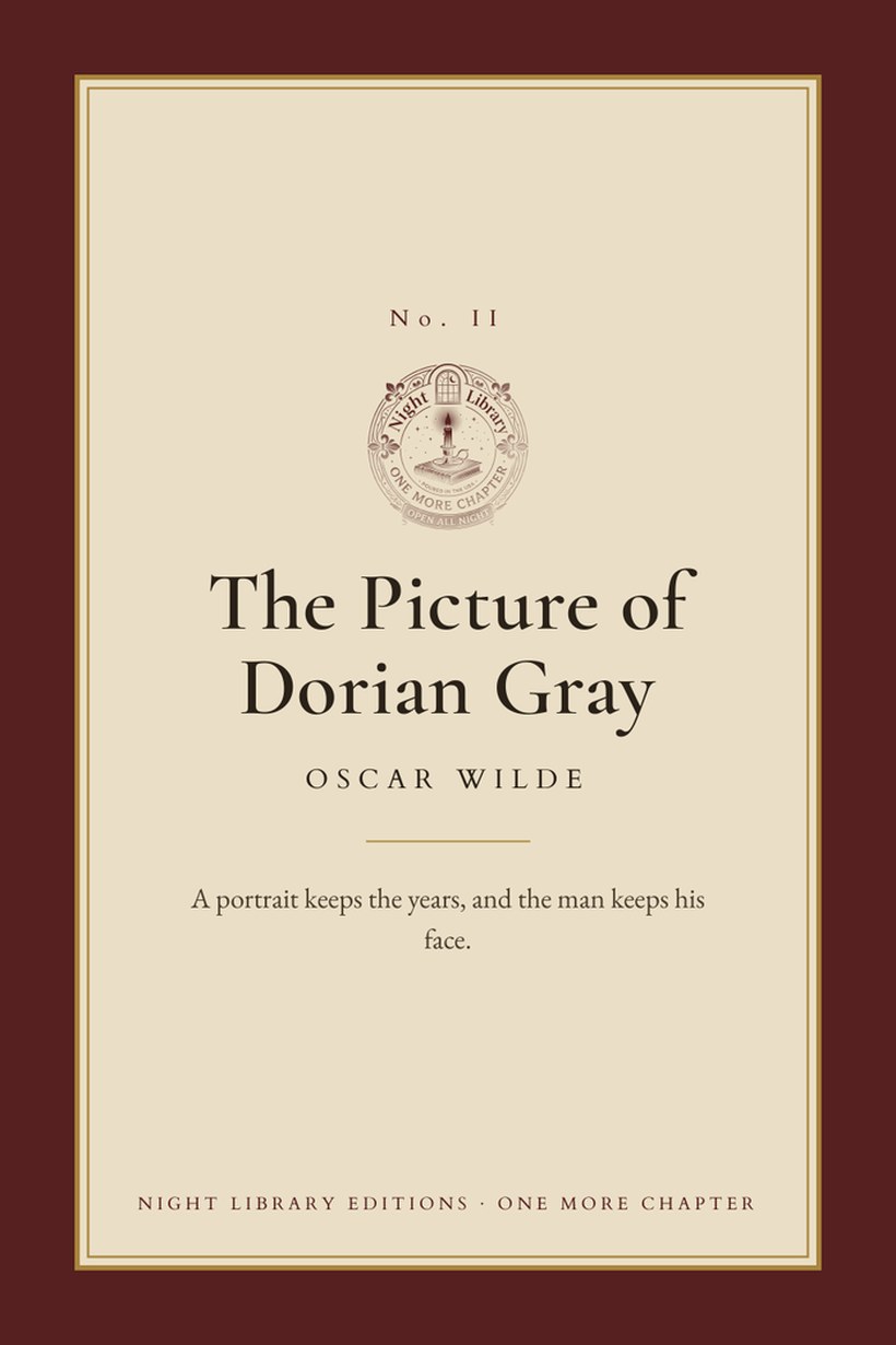 The Picture of Dorian Gray — Night Library Editions cover